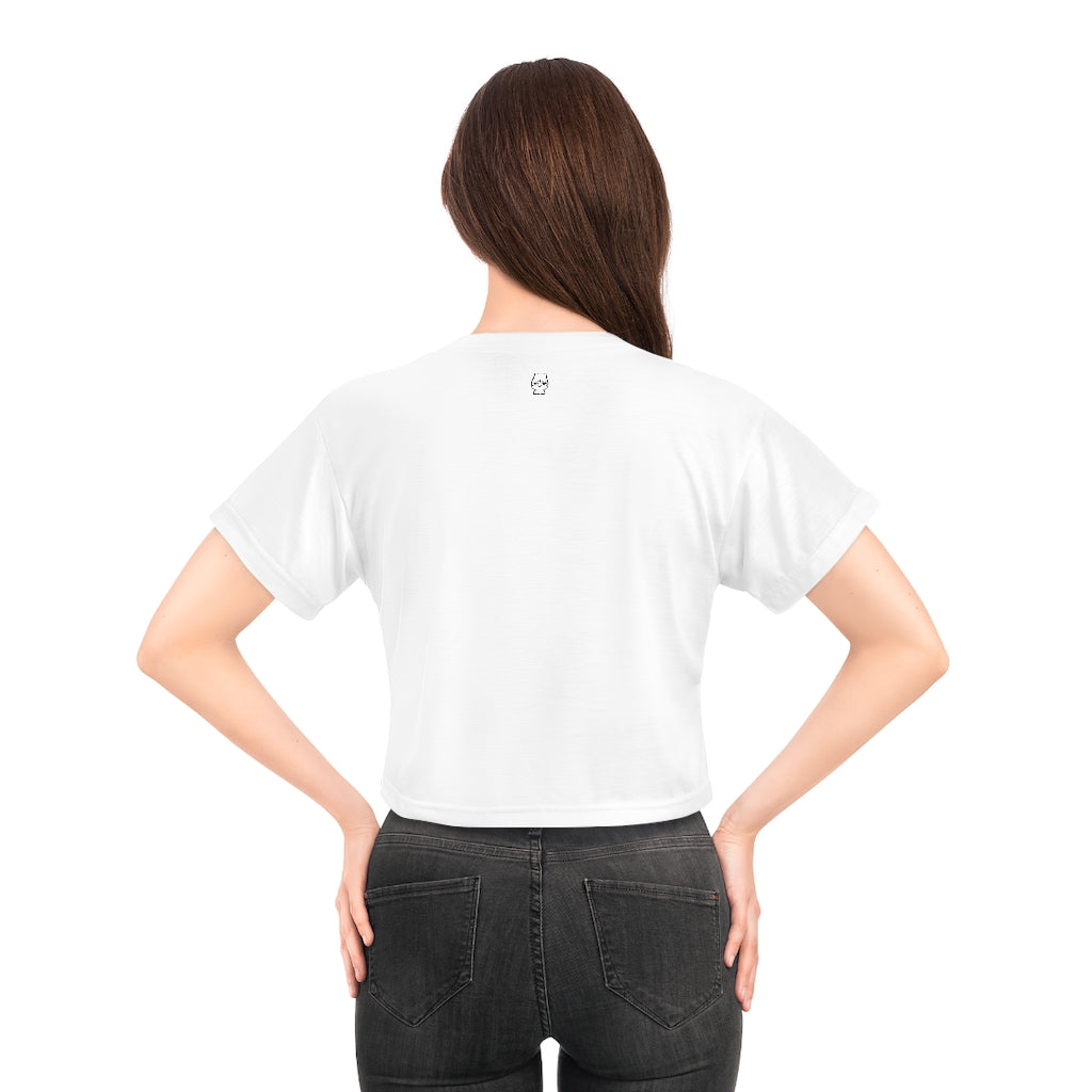 AOP Women's Crop Tee